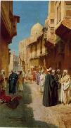 Arab or Arabic people and life. Orientalism oil paintings  437, unknow artist